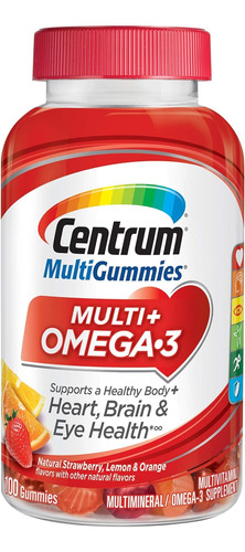 Centrum Multigummies Omega 3 Gummy Multivitaminico