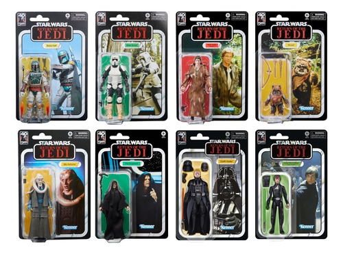 Star Wars Black Series 6 Colección 40 Aniversario (41 Pzas)
