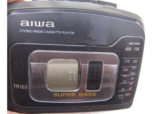 Psicodelia: Walkman Player Aiwa Ta 163 Funcionando Wkm