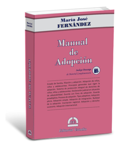 Fernández Manual De Adopción Novedad!! Nuevo Ultima Edición