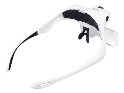 Óculos Lupa Com Led E 5 Lentes Precisão Máxima Para Detalhes