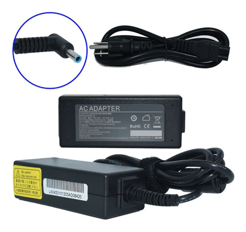 Cargador Para Hp Punta Azul 19.5v 2.31a 45w