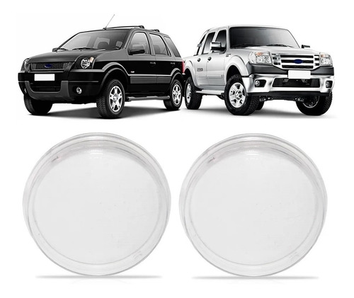 Juego Vidrios Faros Auxiliar P/ Ford Ranger 2010 2011 2012