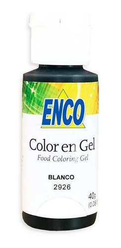 Imagen 1 de 4 de Color Gel Blanco Enco