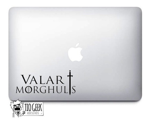 Adesivo Série Game Of Thrones - Valar Morghulis