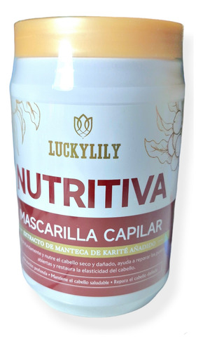 Mascarilla Capilar Nutritiva 1000ml Con Extracto De Karitee