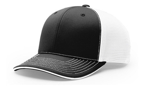 Gorra Richardson 172 Black  / White