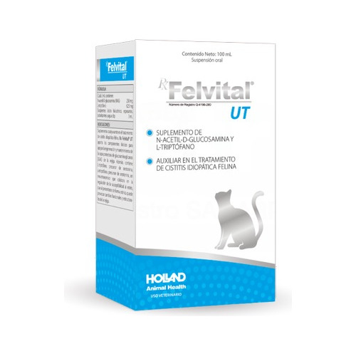 Holland Felvital Ut 100 Ml Gatos Salud Natur Tracto Urinario