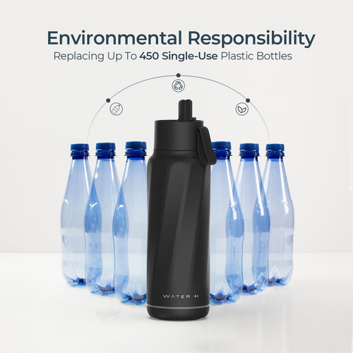 Waterh Vita Botella De Agua Inteligente Con Recordatorio Par