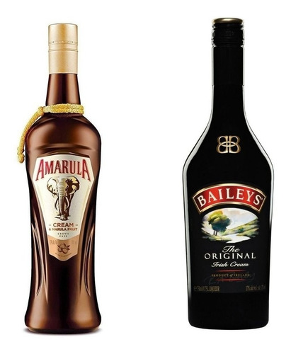 Baileys Irish Cream 750ml + Amarula 750ml Zetta Bebidas