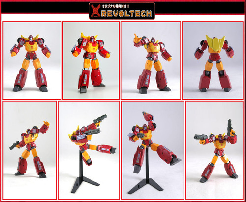 Revoltech 047 Hot Rodimus Transformers Swargento!