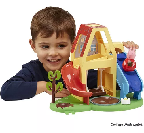 Compre Casa de Diversão com Weebles Peppa Playhouse - Peppa Pig aqui na  Sunny Brinquedos.
