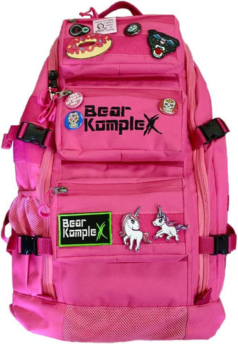 Bear Komplex Mochila Tactica Militar- Mini Talle S -rosa