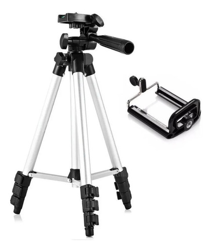 Tripé Universal Telescópico Para Câmera E Celular 102 Cm