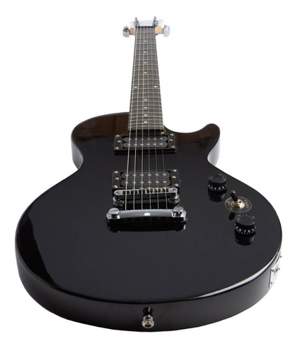 Imagen 2 de 6 de Pack Guitarra Les Paul Y Amplificador Creep Completo Bk