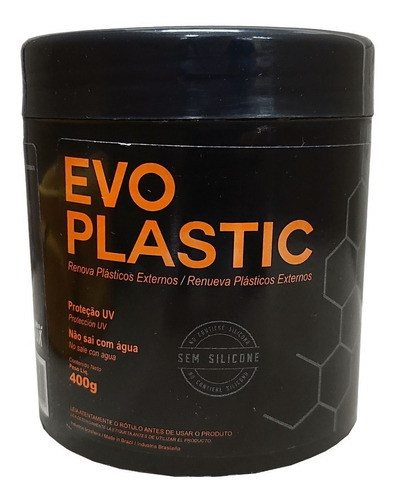 Revitalizador De Plásticos Evoplastic Evox 400g