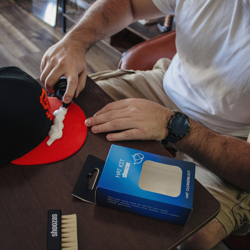 Kit De Limpieza Para Gorras Con Limpiador En Espuma Shoozas