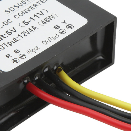 Regulador De Tensão Dc Impermeável 5v 511v A 12v 4a Boost