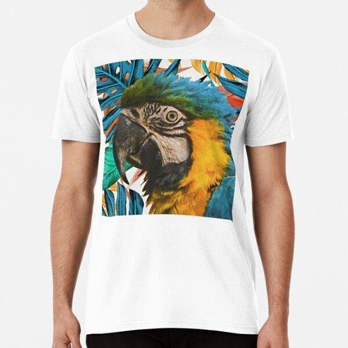 Remera Guacamaya Algodon Premium 