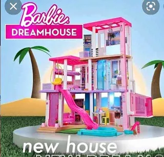 Casa Barbie Dreamhouse Ensueños De 3 Pisos Con Tobogan