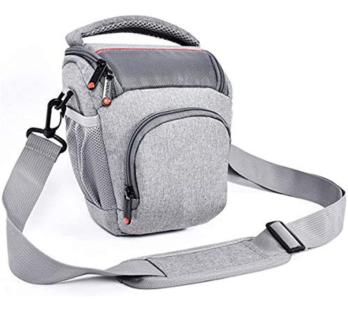 Fosoto Compact Dslr Camera Bag Shoulder Crossbody Case Compa