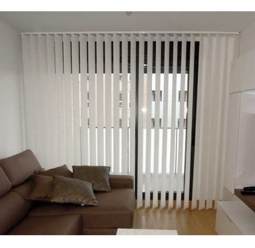 Bandas Verticales Black Out De 155x210 Ventana 150x2 Cortina