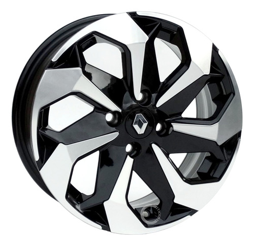 Jogo De Rodas Aro 17 Tarantula 4x100 + Bicos Cor K71 Renault