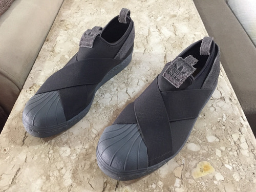 tenis adidas slip on preto mercado livre