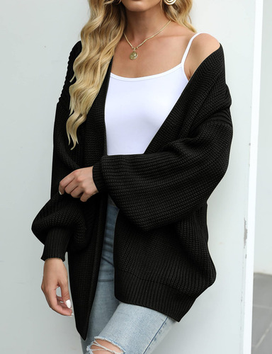 Sweater Cardigan Mujer Sueter Largo Mujer Sueter Tejido