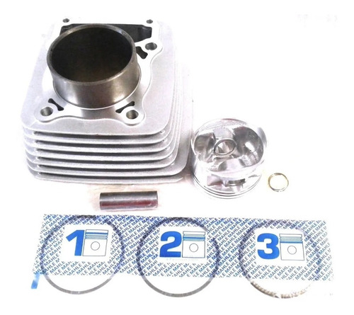 Kit Cilindro+ Piston Mahle Honda Xr 250 Tornado Cbx 250 Cta