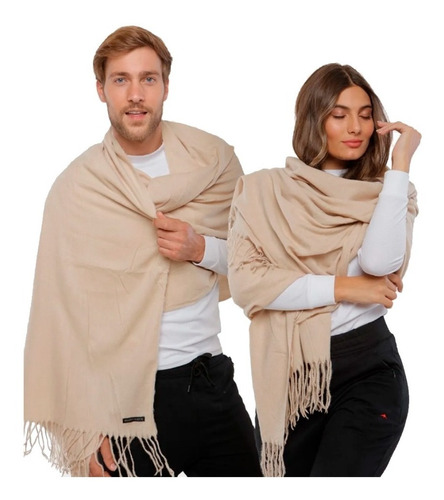 Pashmina Unisex Montagne Deva Grande Chalina Abrigo Cts