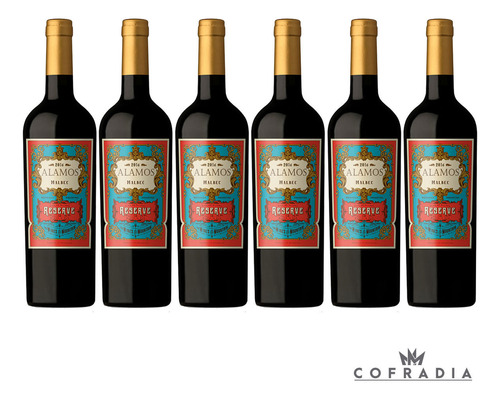 Vino Alamos Reserva Malbec X 750ml