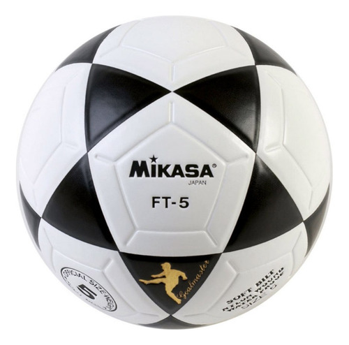 Mikasa Ft5 Goal Master - Balón De Fútbol (negro/blanco, T.