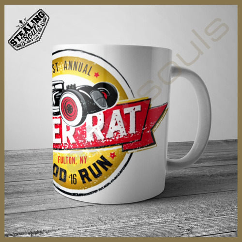 Taza | Hot Rat / Rod #026 | Mooneyes / Rat Fink / Clay Smith