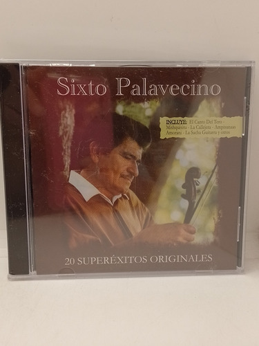 Sixto Palavecino 20 Super Éxitos Originales Cd Nuevo