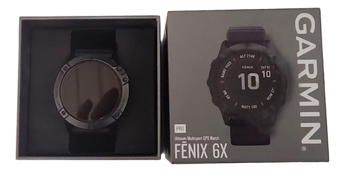 Garmin Fenix 6x Pro 1.4 Sport 51mm Negro Negro Negro (Usado)