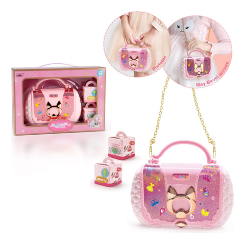 Bolsa De Mano Maquillaje Lavable Para Niñas Con Sorpresa
