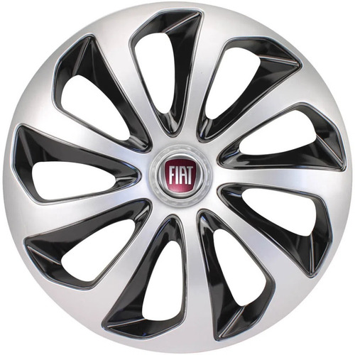 Imagem 4 de 5 de Calota Esportiva Aro 13 Fiat Uno Mile Siena Palio Jogo 3703