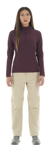 Pantalon Mujer Lippi Enduring Mix-2 Q-dry Pants Crudo