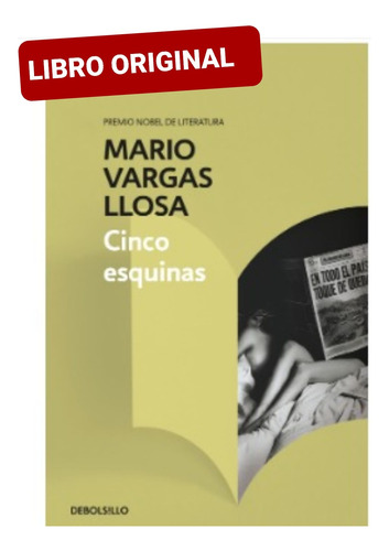 Cinco Esquinas/ Mario Vargas Llosa ( Libro Nuevo Y Original 