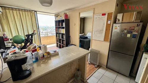 Departamento En Venta De 1 Dorm. En Santiago