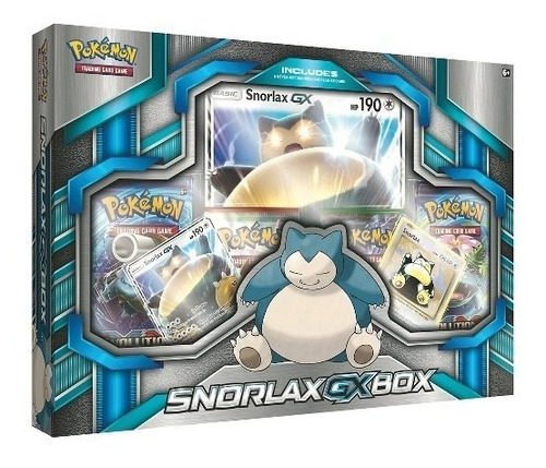 Pokemon Cartas Originales Snorlax Gx Box - Ingles - Xuruguay