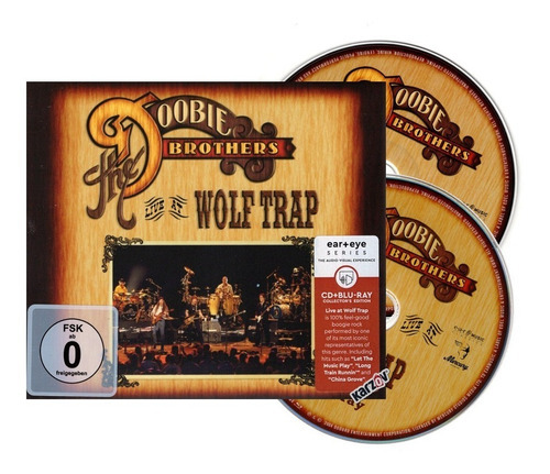 The Doobie Brothers Live At Wolf Trap Disco Cd + Blu-ray