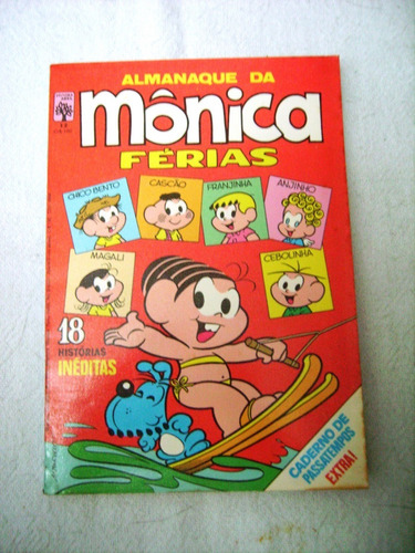 Almanaque Da Monica 12 - Edit Abril Caderno Intacto