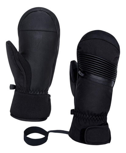 1 Par De Guantes De Esquí, Guantes Longitud Total 27cm