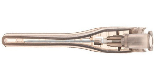 Agulha HiPodérmica De Segurança 22g 1 25x0,7mm C/ 100 Un