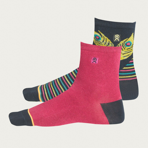 Pack 2 Calcetines Mid Style Mujer Diseño Enersocks 80966d03