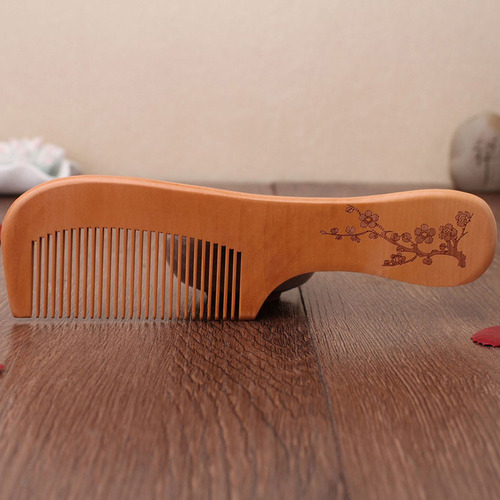 A Peinetas De Madera Para Hombre, De Caoba, Delicate 4