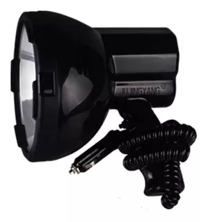 Reflector 12v 75w Hid Xenon Alta Potencia Caza Seguridad Color Negro