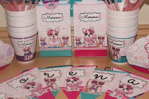 Pack Cotillón Personalizado Combo 30 Partybox Kit Simones